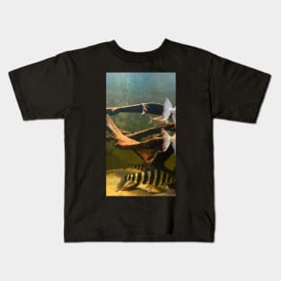 fish in the water Kids T-Shirt